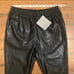 Andrew Marc New York Faux Leather Jogger