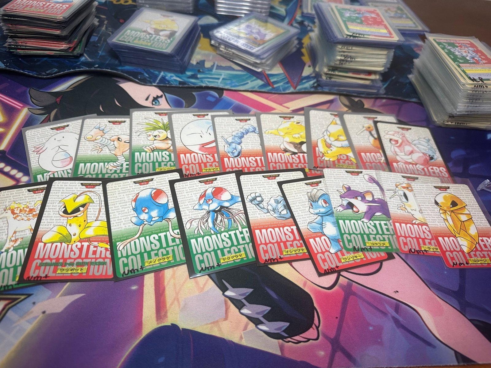 1996 monster collection carddass Pokémon lot