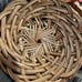 Wicker wall baskets