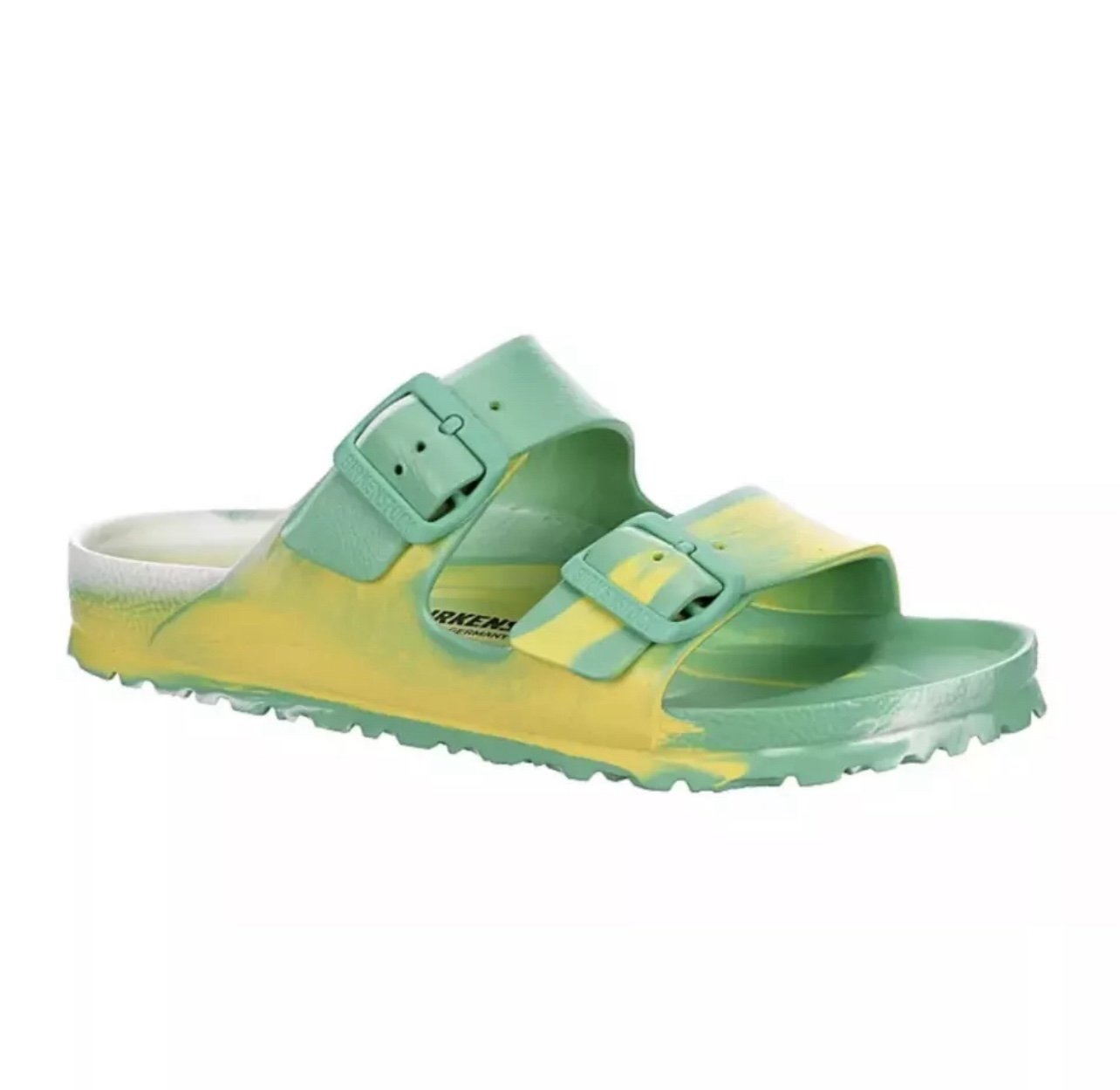 Original BIRKENSTOCK Womens ARIZONA ESSENTIALS Slide Sandal Tie Dye New NIB SZ 9