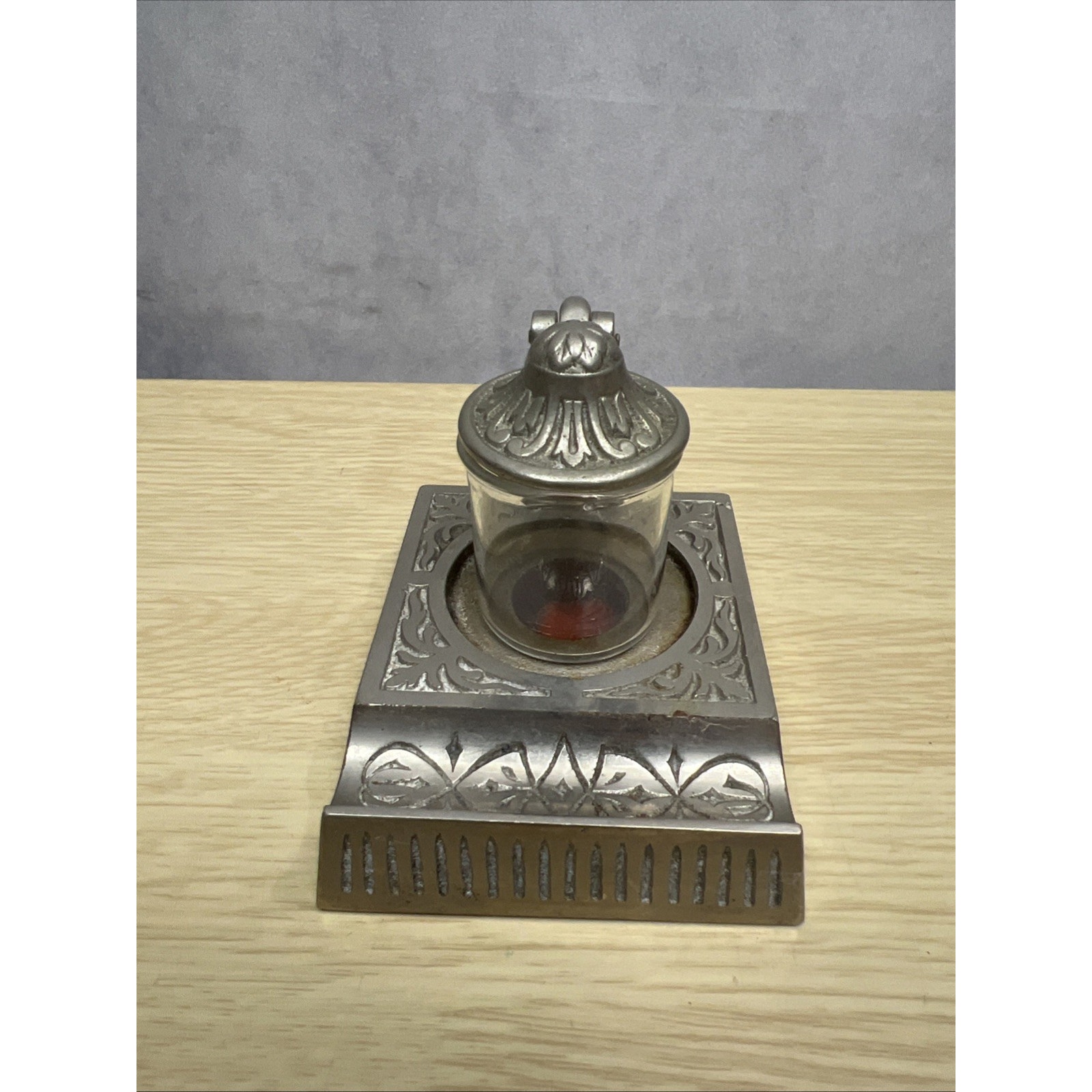 Antique Inkwell Made In England