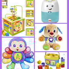 Kids baby toddler Learning toys fidget light block shape song letter color bundl