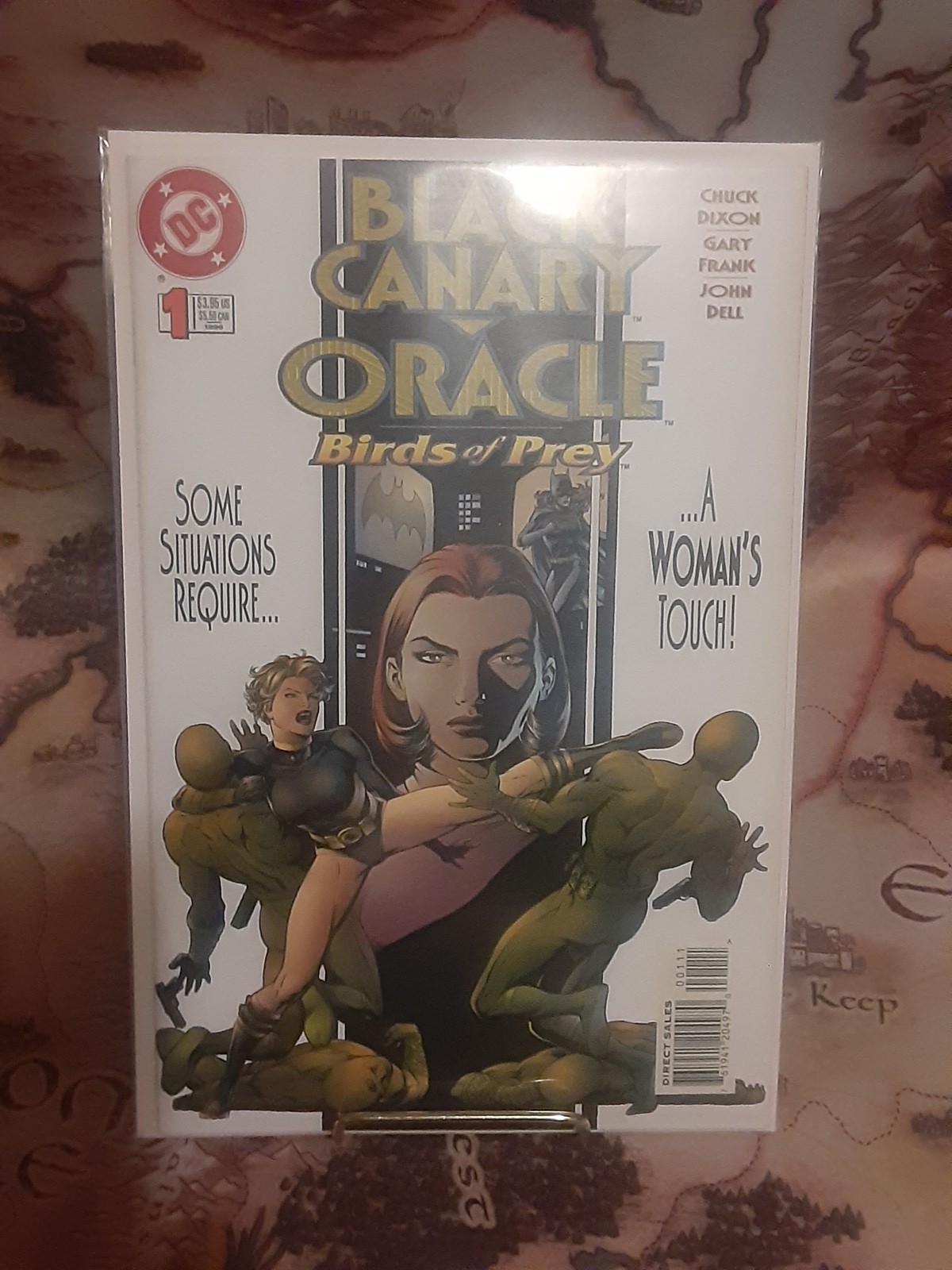 #1 Black Canary Oracle Birds of Prey, DC COMIC book Chuck Dixon, Gary Frank