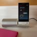 SONY Walkman NW-F805 White with speaker, charger, and cover included.
