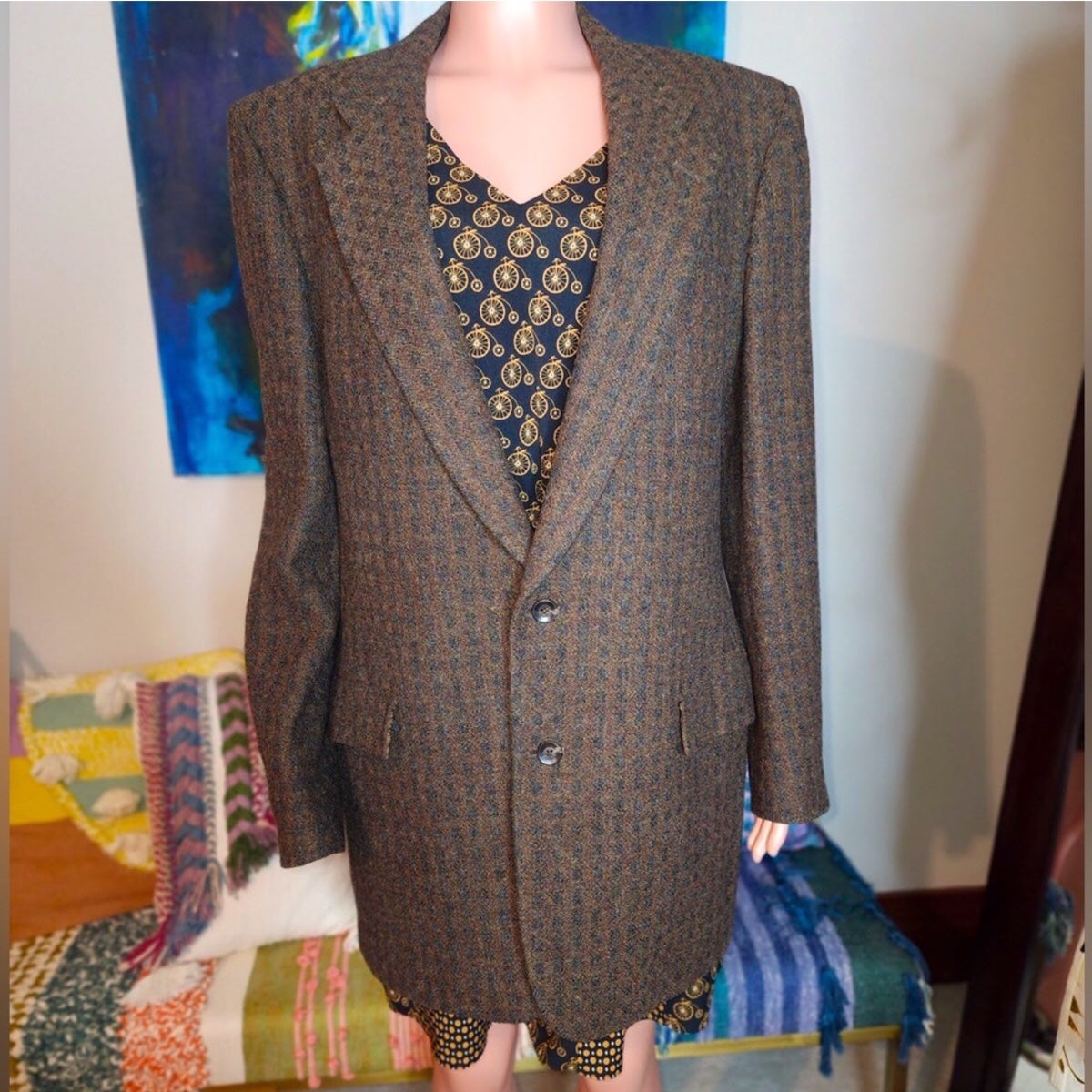 Christian Dior Monsieur Rochester Big & Tall Vintage Wool Blazer