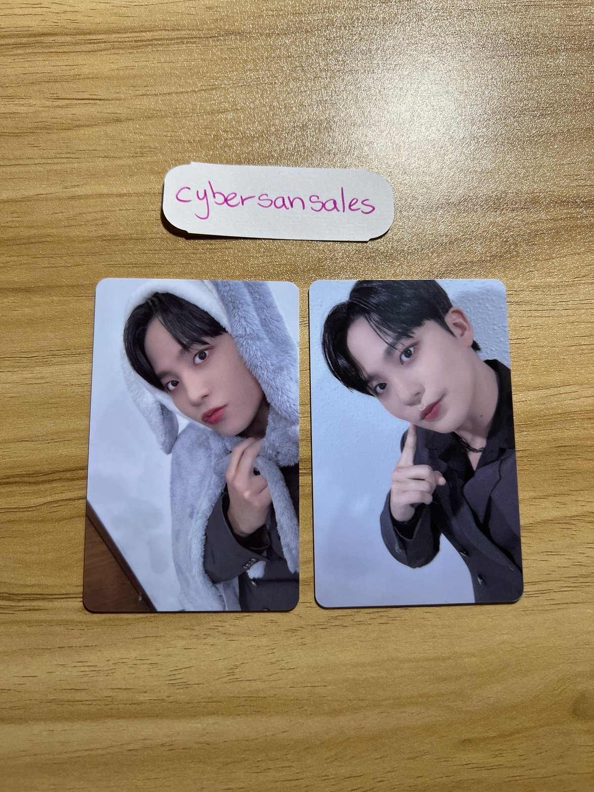 Ateez jongho grey bunny bundle