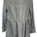115 Max Jeans Vetiver Gray Grey Tencel Drape Long Length Jacket Sm New Cardigan