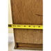 Vtg Miniature Curio Table-Top or Wall Hanging Display Cabinet Wood Farmhouse