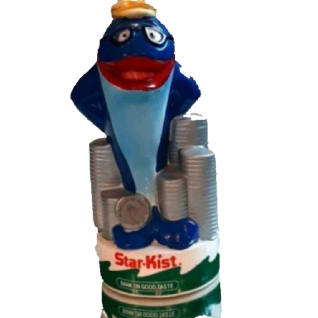 Vintage ‎ 1988 starkist food Tuna Bank HandCrafted