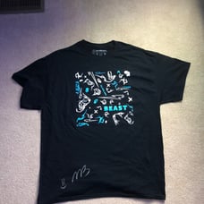 Mr Beast Signed Shirt