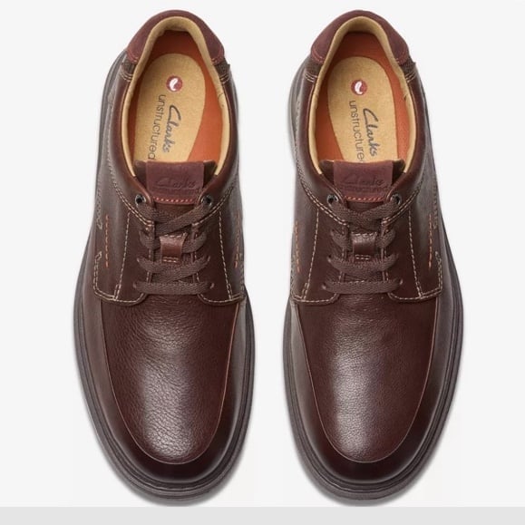Clarks UN Briley Lace Leather Shoes