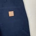40x30 Carhartt Navy Blue Dungaree Fit Carpenter Pants