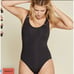 Andie Swimwear The Catalina One- Piece Swimsuit Sz XS Black Open Clasp Back NWT
