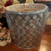French Candlestick Buffet Table Lamp; Taupe W/Drum Shade/Carved Footed Base; New