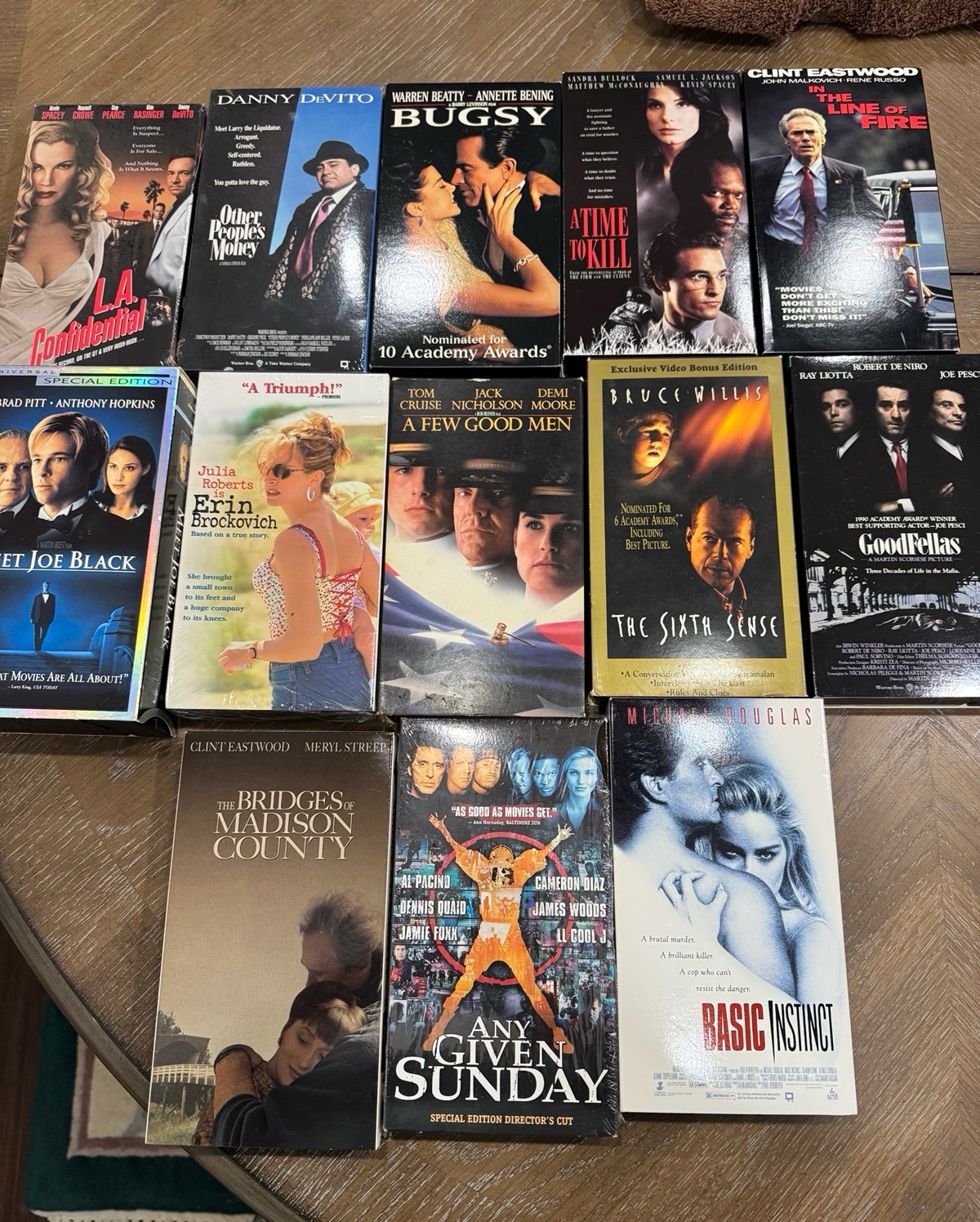 Drama & Action VHS Movies Lot of 13