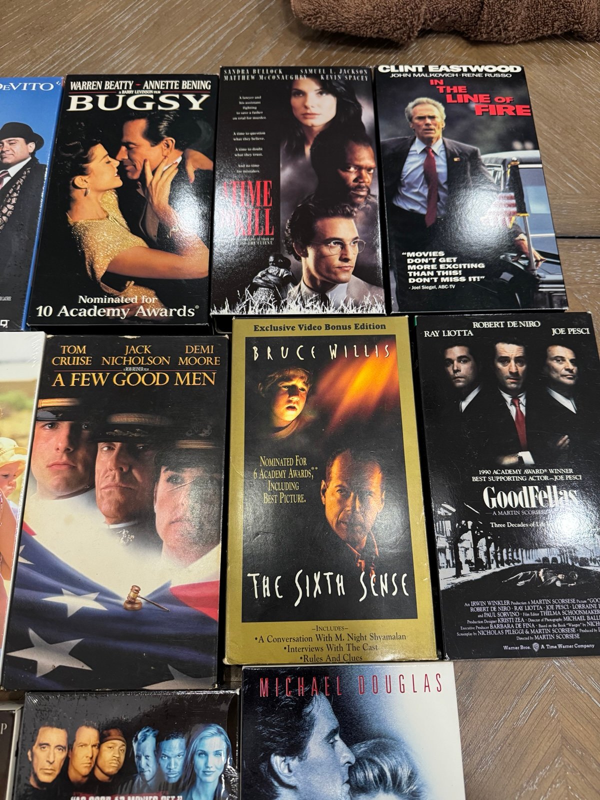 Drama & Action VHS Movies Lot of 13