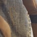 Clarks Petrina Rhea Espadrille sandal in gold and denim