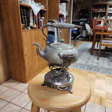 Vintage silver plated tea pot