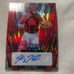 KYLE TEEL Autograph 2024 Leaf Metal Red Pulsar # 3/3
