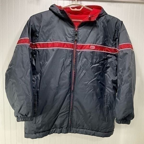 NIKE Fleece lined coat jacket with hood
