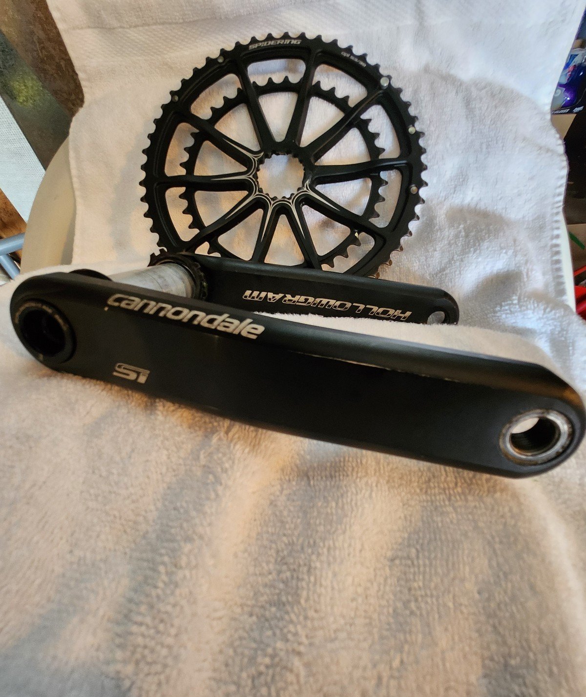 CANNONDALE Si HOLLOWGRAM 172.5m Crank Set With 10 Arm 53-39T