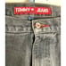 VTG Tommy Hilfiger Jeans Adult 31x34 Black Denim Streetwear Skater Baggy Mens