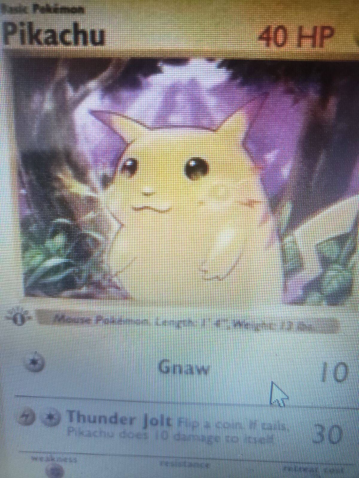 vintage Pokemon cards