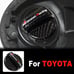 BRAND NEW GR GAZOO RACING Real Carbon Fiber Gas Fuel Cap Cover For Toyota