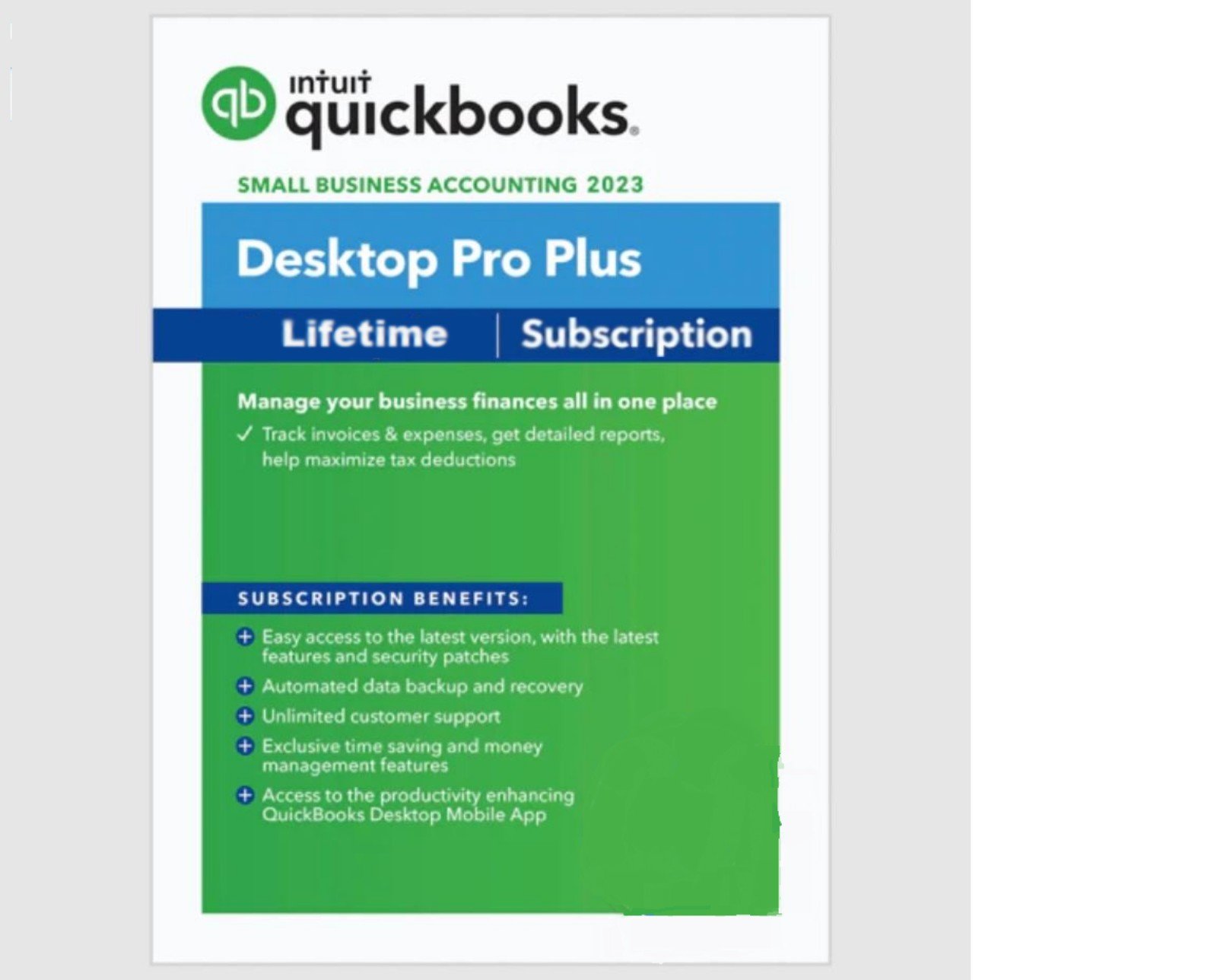 QuickBooks Desktop Pro Plus 2023