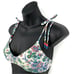J. CREW Eco Tie-Shoulder / High-Waist Bikini Swimsuit Set English Garden XS/S