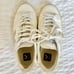 Women’s White Veja Campo Natural Suede Sneakers