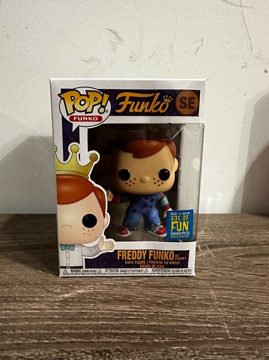 Funko Pop! Freddy Funko as Chucky Bloody Variant 3000 Pcs