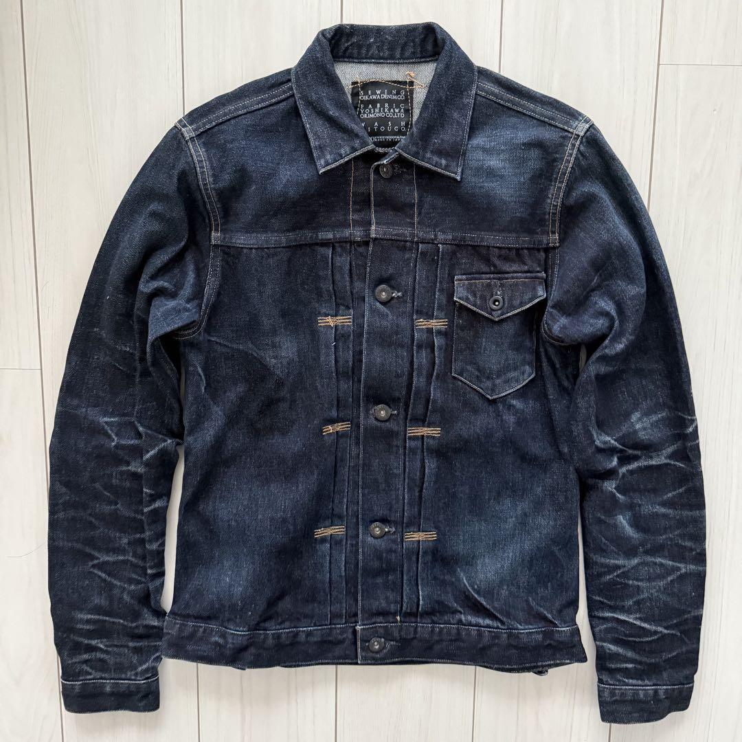 KURO Denim Jacket 1st S Indigo Dark Blue