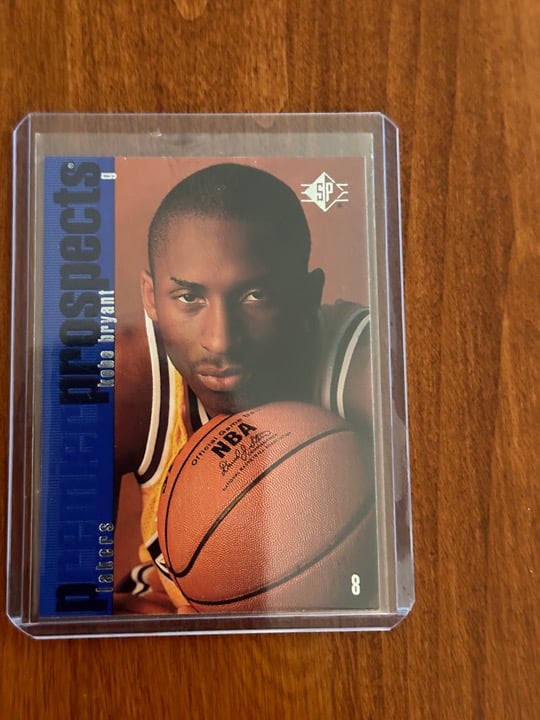 Kobe Bryant upper deck rookie prospect 1997