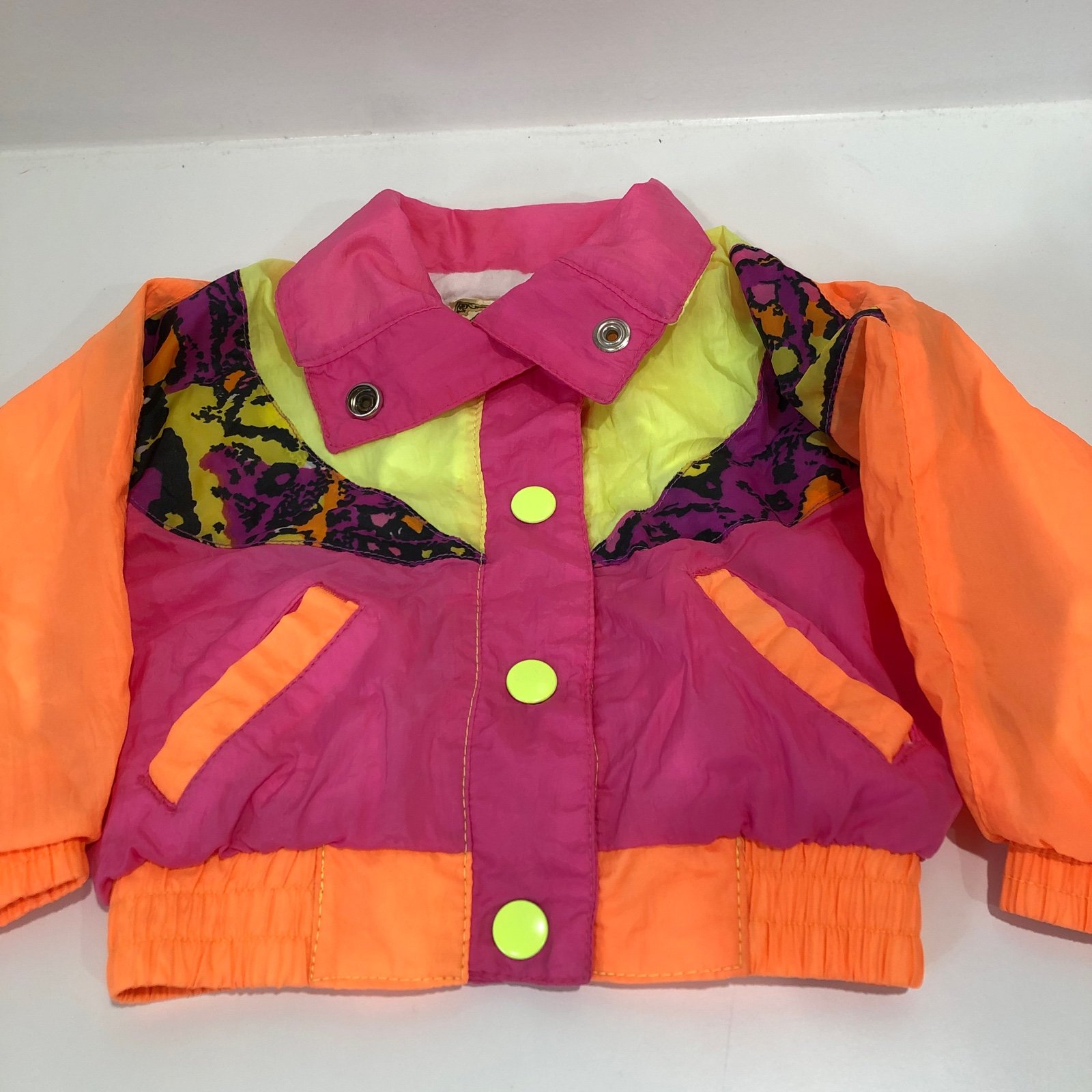 Vintage 80s Neon Color Block Wind Breaker Toddler Size 18 Months - www.vitorcorrea.com Vintage 80s Neon Color Block Wind Breaker Toddler Size 18 Months - www.vitorcorrea.com