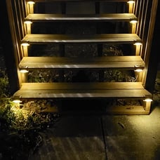 Led Solar Deck Lights Waterproof for Outdoor Stairs 16 Pack