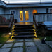 Led Solar Deck Lights Waterproof for Outdoor Stairs 16 Pack
