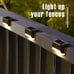 Led Solar Deck Lights Waterproof for Outdoor Stairs 16 Pack