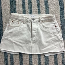 PARKE denim mini skirt