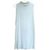 Reformation Rib Knit Mini Dress White Medium