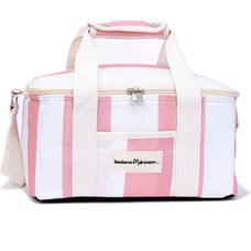 Cooler Bag Bundle Pink Crew Stripe Print and yellow gold