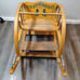 Vintage TEETERTOT Wooden Delphos Bending Co Baby Bouncer Springs Bounce Seat