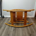 Vintage TEETERTOT Wooden Delphos Bending Co Baby Bouncer Springs Bounce Seat