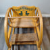 Vintage TEETERTOT Wooden Delphos Bending Co Baby Bouncer Springs Bounce Seat