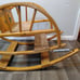 Vintage TEETERTOT Wooden Delphos Bending Co Baby Bouncer Springs Bounce Seat