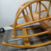 Vintage TEETERTOT Wooden Delphos Bending Co Baby Bouncer Springs Bounce Seat