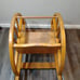 Vintage TEETERTOT Wooden Delphos Bending Co Baby Bouncer Springs Bounce Seat