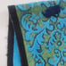Vintage Royal Terry International Blue Green Orange Stripe Beach Towel