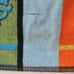 Vintage Royal Terry International Blue Green Orange Stripe Beach Towel