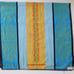 Vintage Royal Terry International Blue Green Orange Stripe Beach Towel